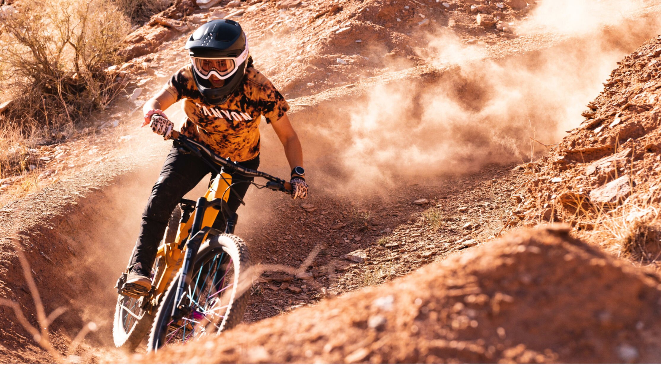 Sam Soriano k&ouml;r de stora och obarmh&auml;rtiga sluttningarna i Utah